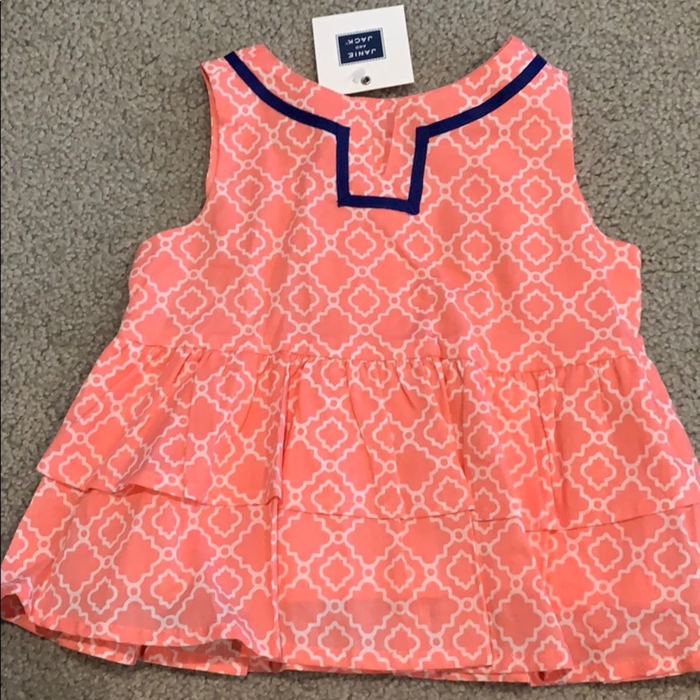 Janie and Jack top NEW WITH TAGS